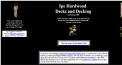 Desktop Screenshot of ipe-deck.com